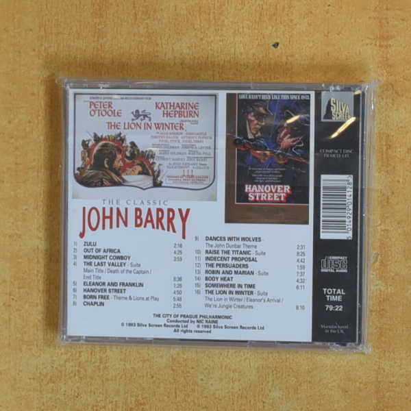 JOHN BARRY - THE CLASSIC JOHN BARRY - CD