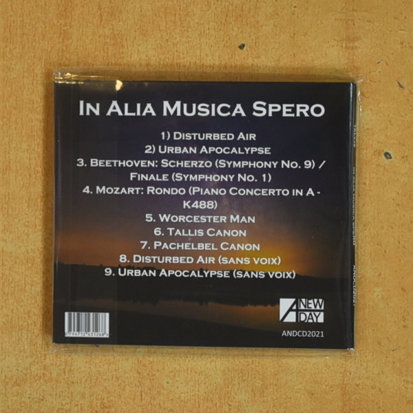 TALLIS - IN ALIA MUSICA SPERO - CD