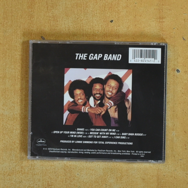 THE GAP BAND - THE GAP BAND - CD