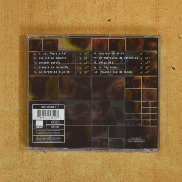 ALEJANDRO SANZ - MAS - CD