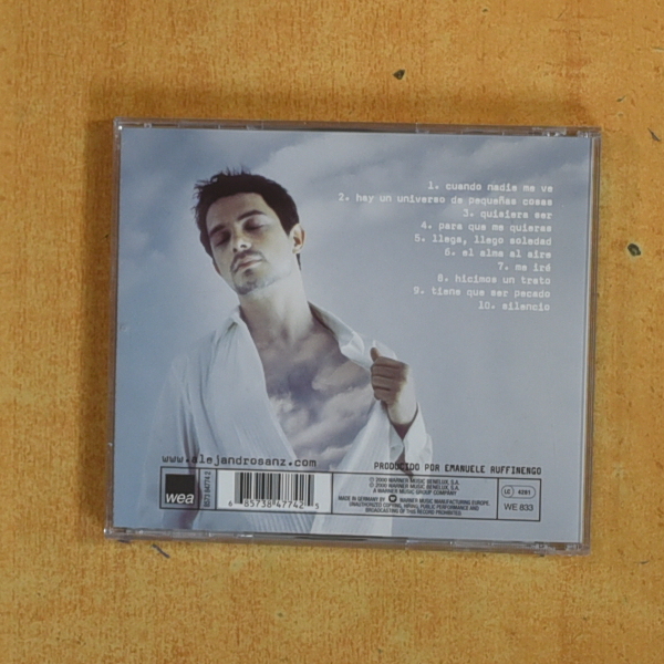 ALEJANDRO SANZ - EL ALMA AL AIRE - CD