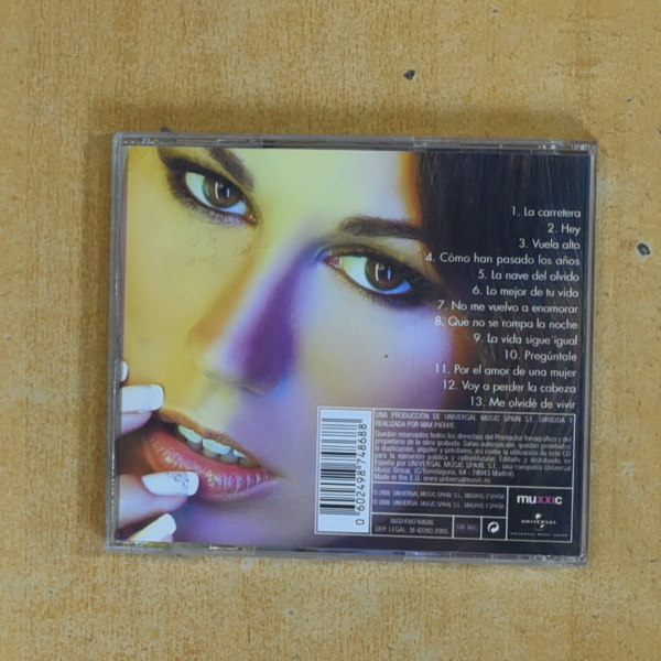 TAMARA - LO MEJOR DE TU VIDA - CD