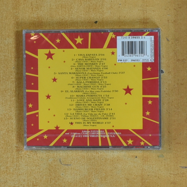 MANO NEGRA - CASA BABYLON - CD