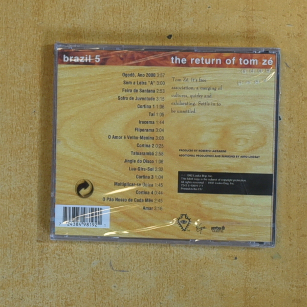 TOM ZE - THE HIPS OF TRADITION - CD