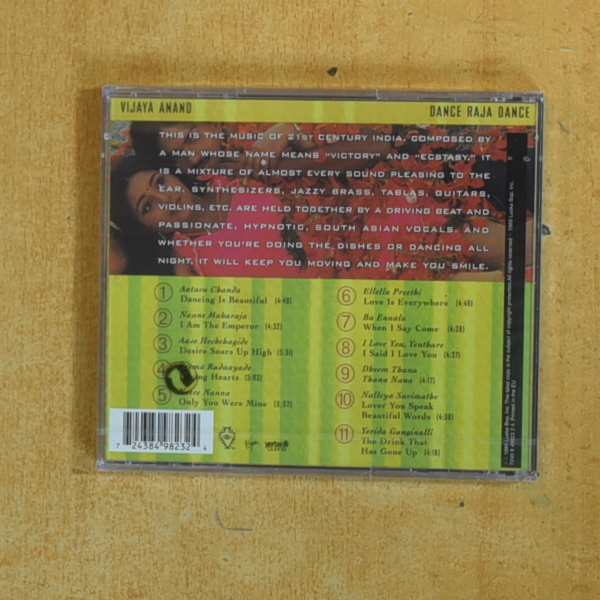 VARIOS - ASIA CLASSICS 1 THE SOUTH INDIAN FILM MUSIC OF VIJAYA ANAND - CD