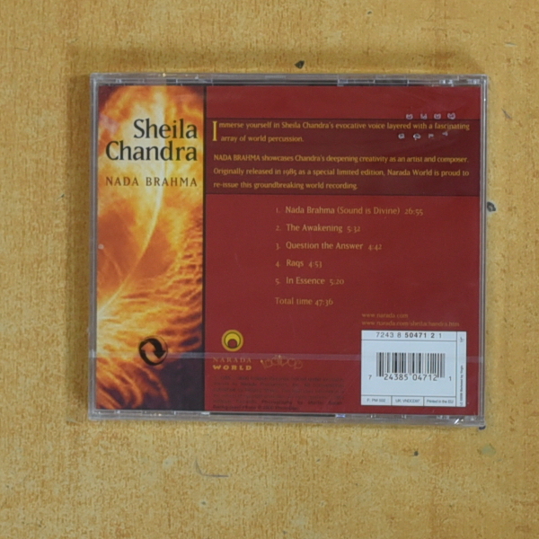 SHEILA CHANDRA - NADA BRAHMA - CD