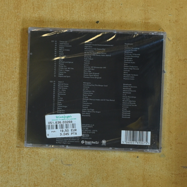 VARIOS - GOLDIE CO UK A DRUM & BASS DJ MIX - CD