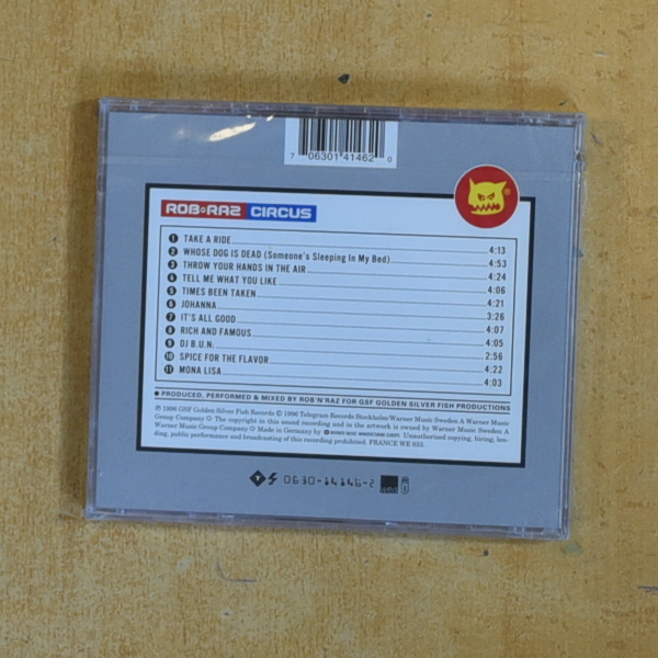 ROB N RAZ - CIRCUS - CD