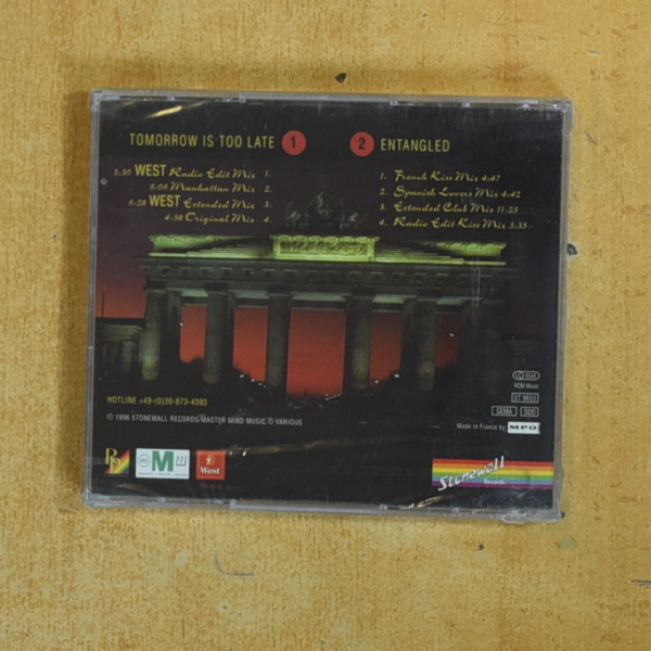 PRIMITIVE FIRE / WAYNE NUMAN - TOMORROW IS TOO LATE /  ENTANGLED - CD