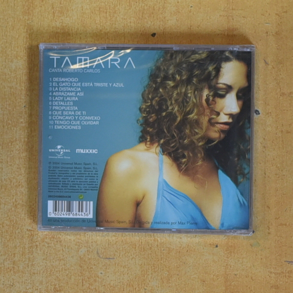TAMARA - CANTA ROBERTO CARLOS - CD