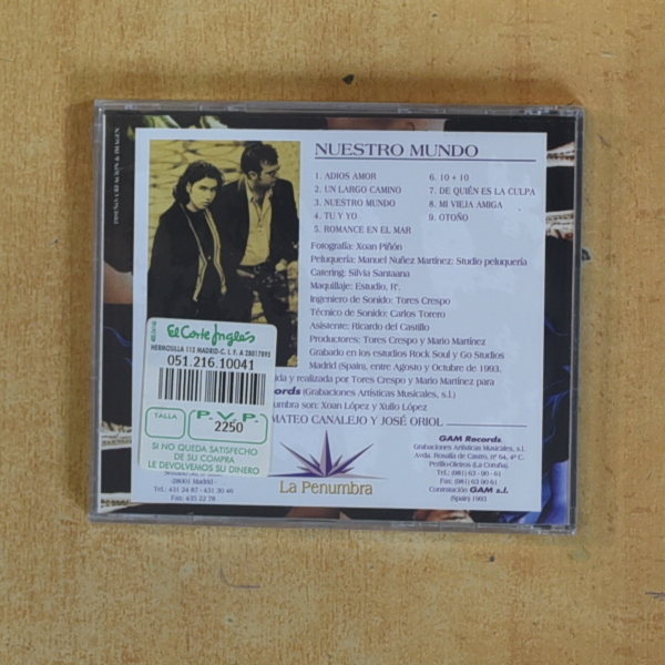 LA PENUMBRA - NUESTRO MUNDO - CD