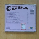 VARIOS - LA MUSICA DE CUBA - CD