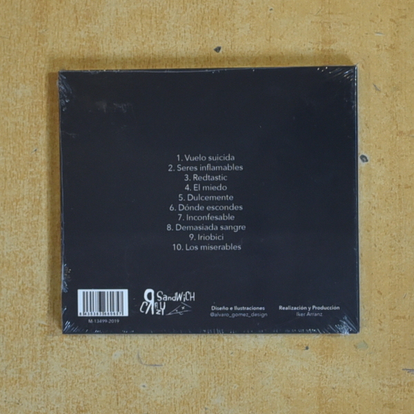 LA LEY DE MANTUA - SERES INFLAMABLES - CD