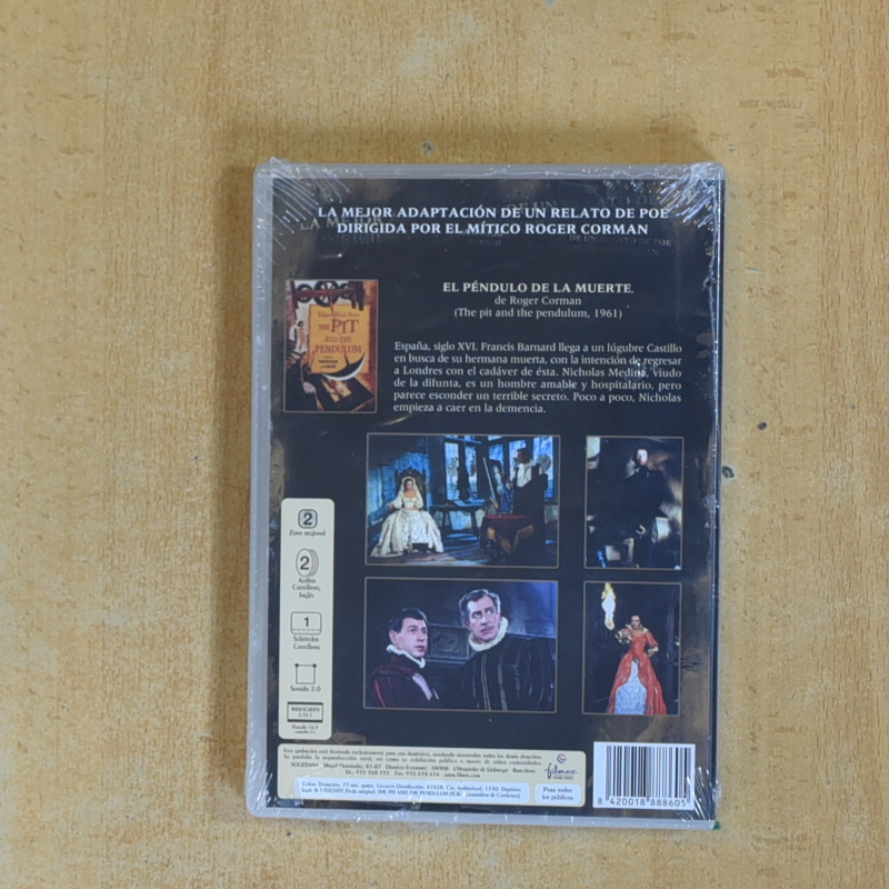 EL PENDULO DE LA MUERTE - DVD