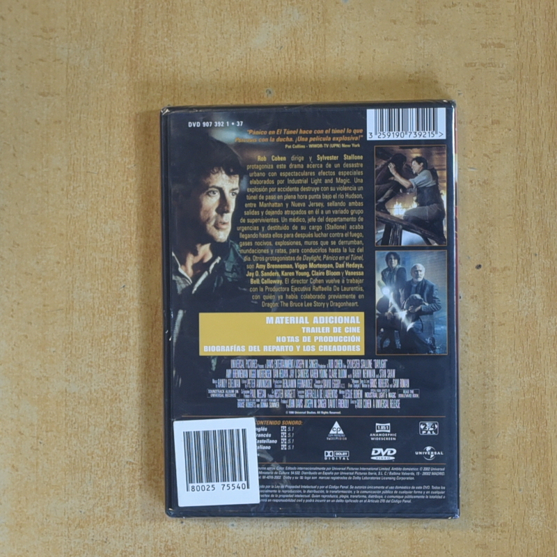 PANICO EN EL TUNEL - DVD