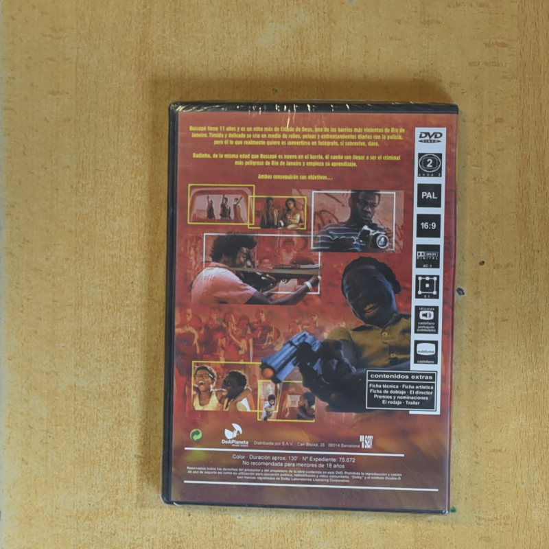 CIUDAD DE DIOS - DVD
