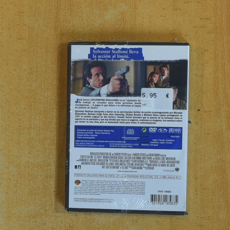 GET CARTER - DVD