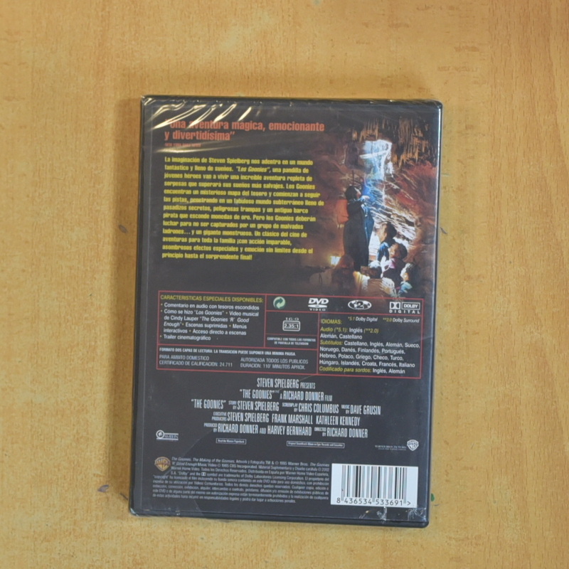 LOS GOONIES - DVD