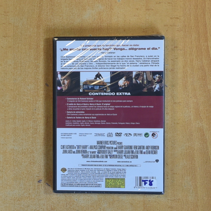 HARRY EL SUCIO - DVD