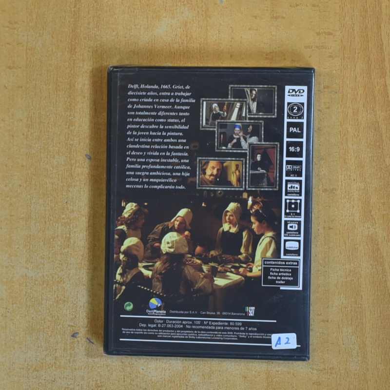 LA JOVEN DE LA PERLA - DVD