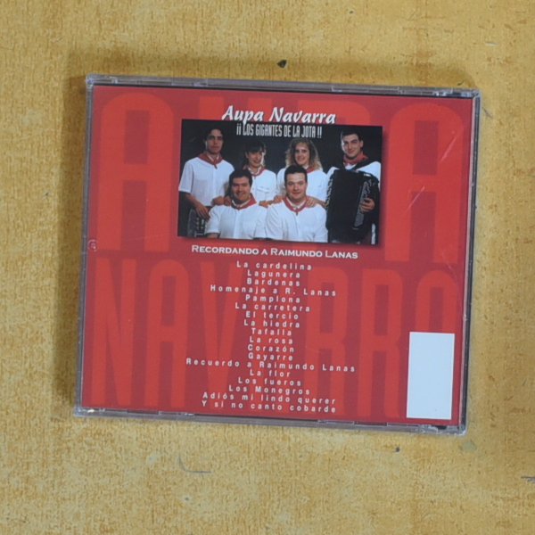 VARIOS - AUPA NAVARRA LOS GIGANTES DE LA JOTA - CD