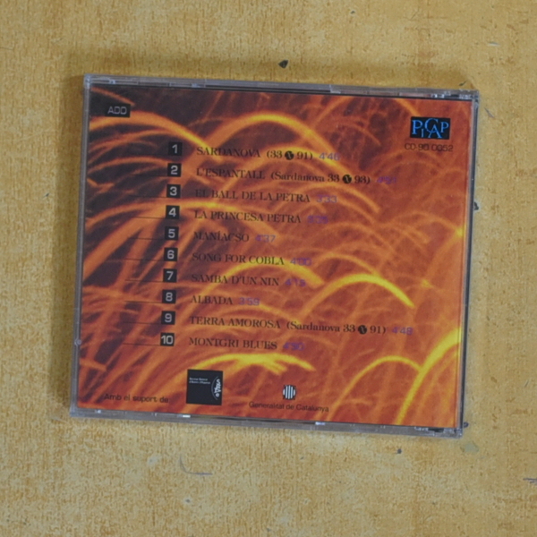 SANTI ARISA / LAKATANS / COBLA MONTGRINS - SARDANOVA - CD