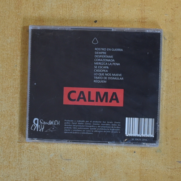 LA LEY DE MANTUA - CALMA - CD