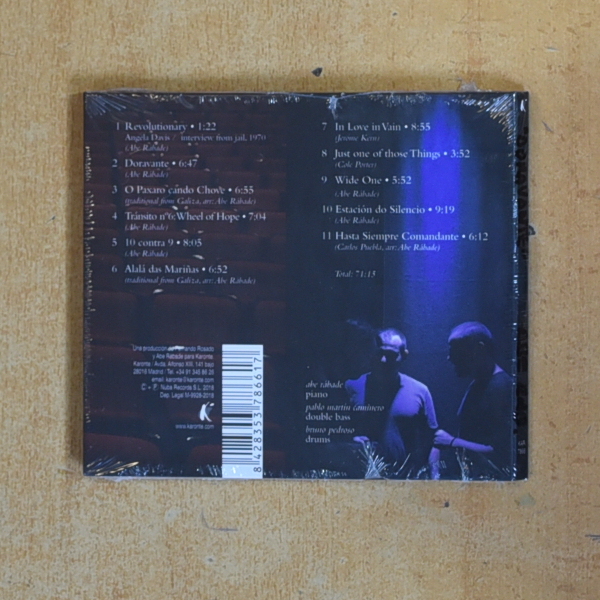 ABE RABADE TRIO - DORAVAN - CD