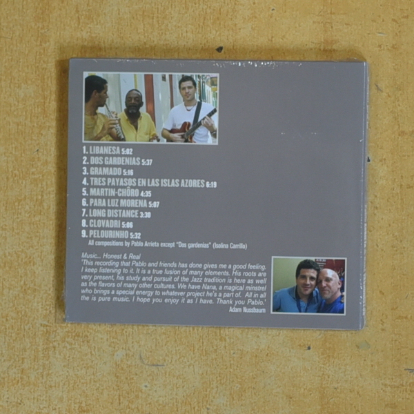 PABLO ARRIETA & NANA VASCONCELOS - D AQUI PRA LA - CD