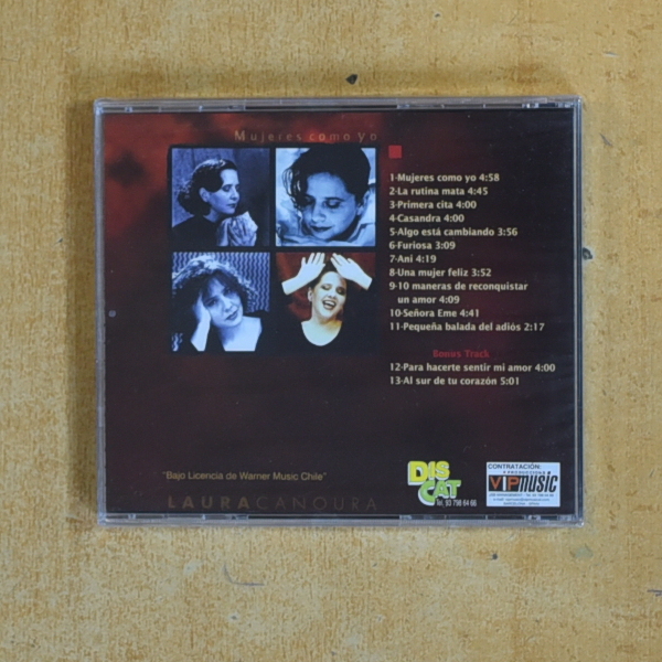 LAURA CANOURA - MUJERES COMO YO - CD