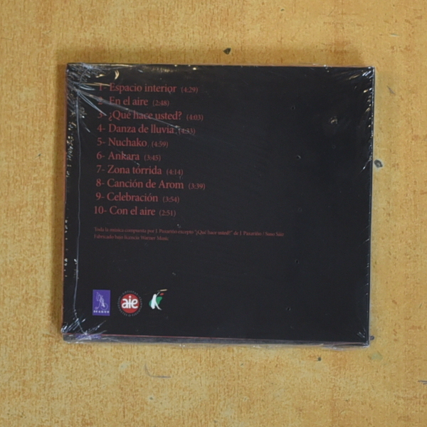 JAVIER PAZARIÑO - RAICES Y ALAS - CD