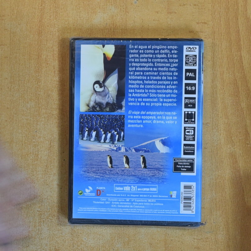 EL VIAJE DEL EMPERADOR - DVD