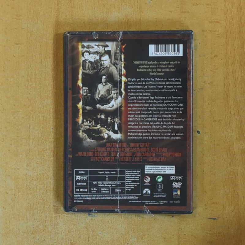 JOHNNY GUITAR - DVD