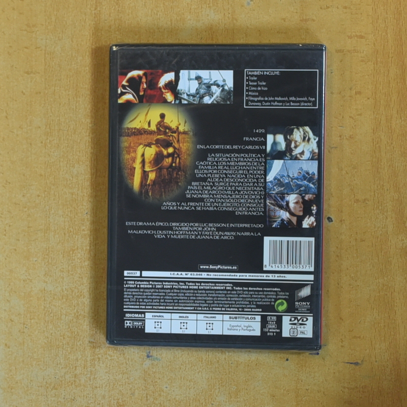 JUANA DE ARCO - DVD
