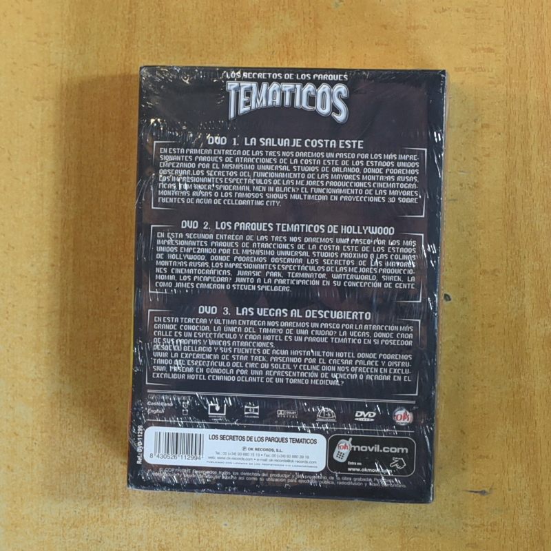 LOS SECRETIOS DE LOS PARQUES TEMATICOS - DVD