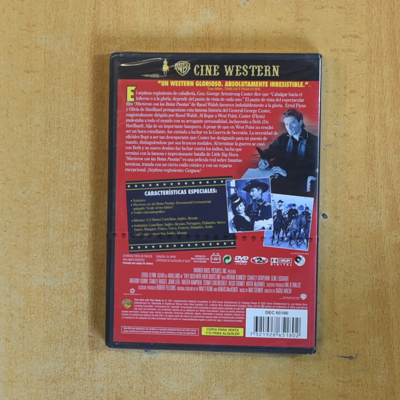MURIERON CON LAS BOTAS PUESTAS - DVD