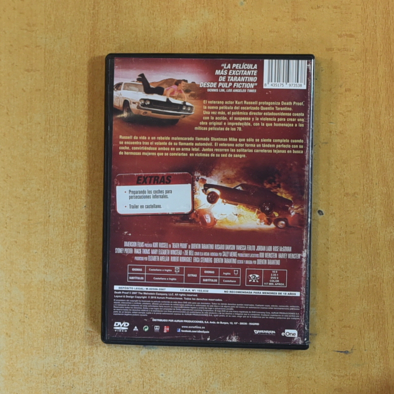 DEATH PROOF - DVD