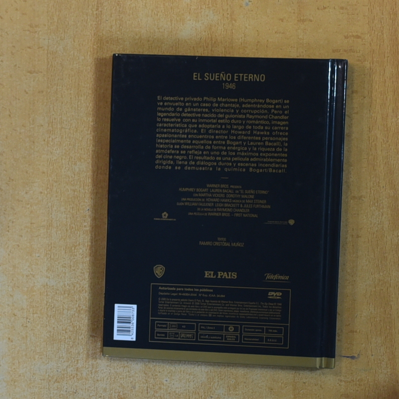 EL SUEÑO ETERNO - DVD