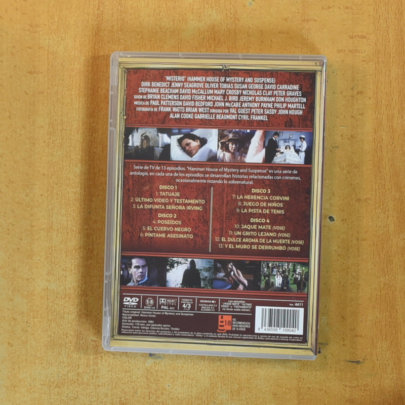 MISTERIO - SERIE COMPLETA 13 EPISODIOS - DVD