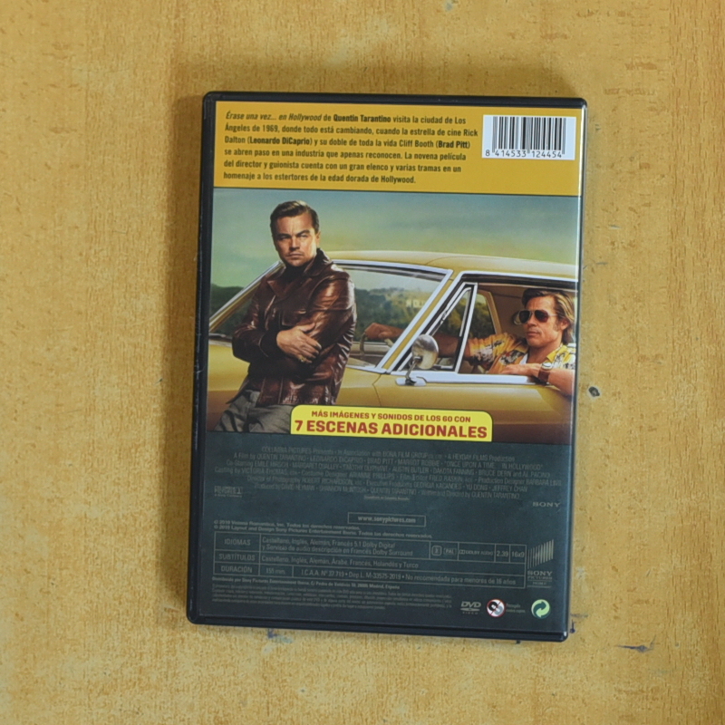 ERASE UNA VEZ EN HOLLYWOOD - DVD