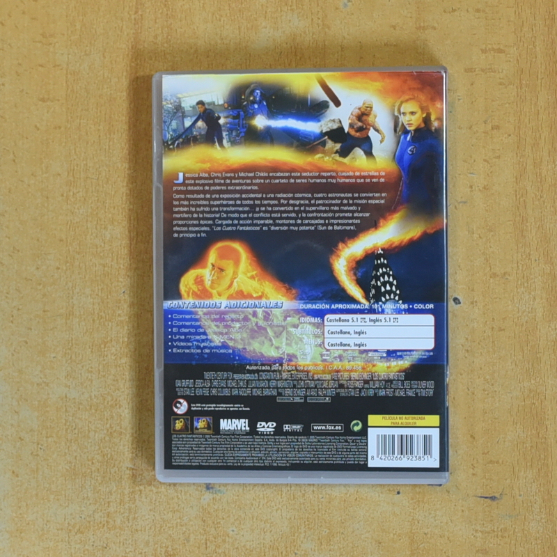 LOS 4 FANTASTICOS - DVD