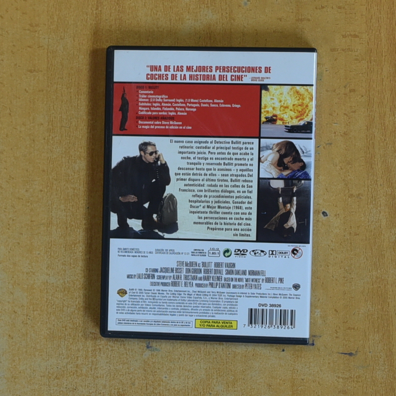 BULLITT - DVD