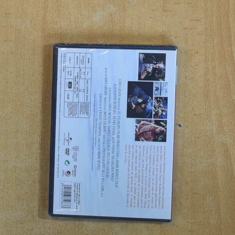 EN EL ESTANQUE DORADO - DVD