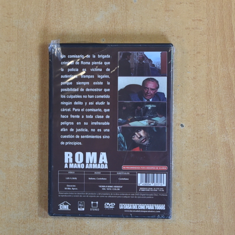 ROMA A MANO ARMADA - DVD