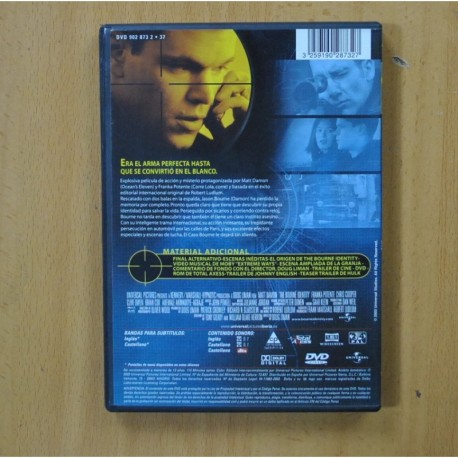 THE BOURNE IDENTITY - DVD