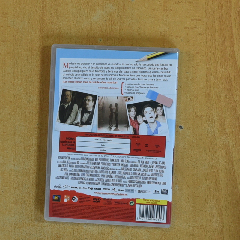 PROMOCION FANTASMA - DVD