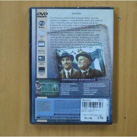 EL SECRETO DE JOE GOULD - DVD