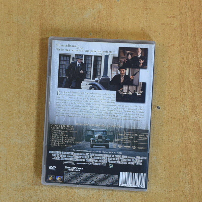 CAMINO A LA PERDICION - DVD