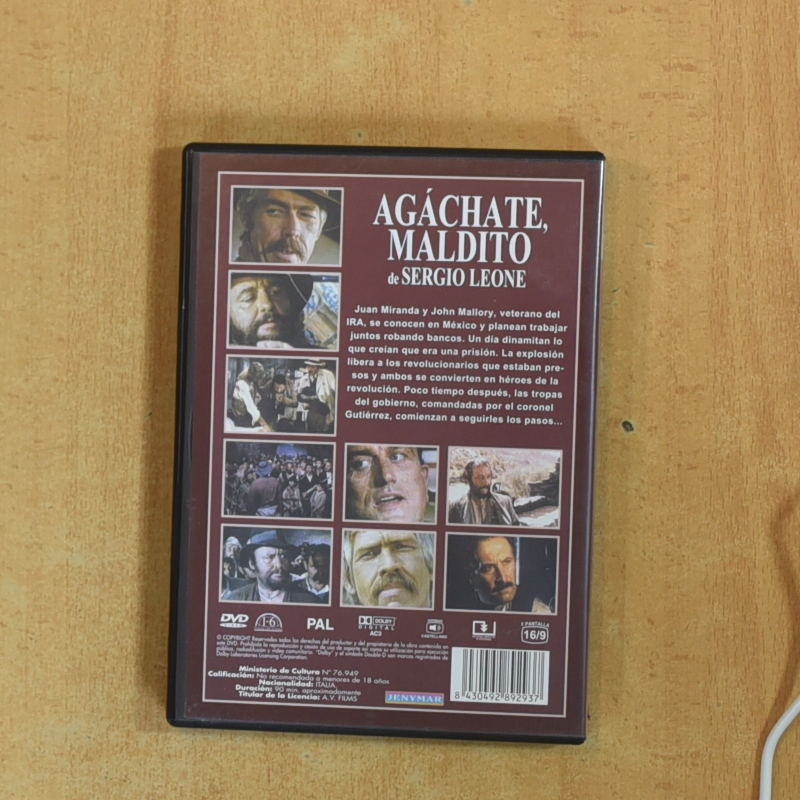 AGACHATE MALDITO - DVD