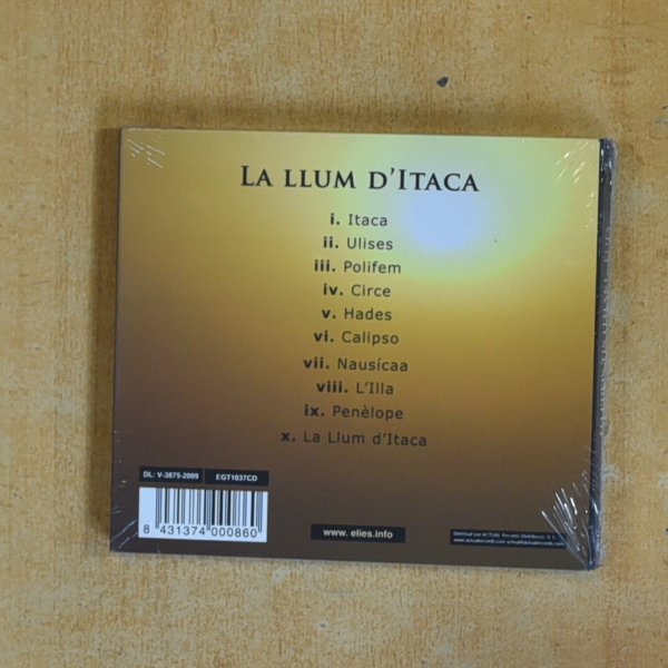 LA LUZ DE ITACA - ELIES - CD